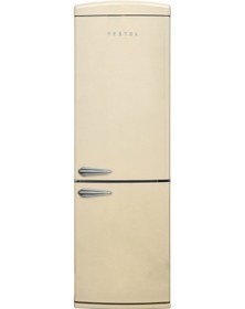 Resim Vestel Retro NFK37201 Bej 330 LT No-Frost Kombi Tipi Buzdolabı 
