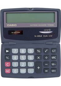 Resim Casio SL-240LB Cep Tipi 14 Hane Hesap Makinesi 