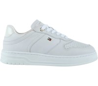 Resim Tommy Hilfiger Sporty Cupsole Kadın Beyaz Spor Ayakkabı Fw0fw08795-ybs Beyaz 
