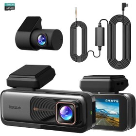 Resim Botslab 4K + 2K Çift Dash Cam, GPS, WiFi, ADAS, Gece Görüş, 24H Park Kaydı, 170° Geniş Açı 