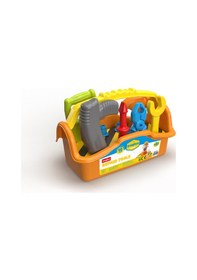 Resim 10 Parça Çocuk Tamir Seti Matkaplı Oyuncak Alet Takımı, 3-5 Yaş 