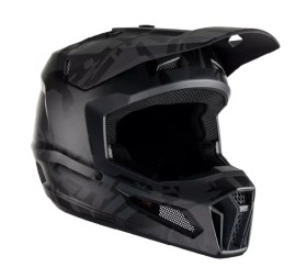 Resim Leatt 3.5 Junior V23 Kask Stealth siyah M motosiklet cross enduro kask 