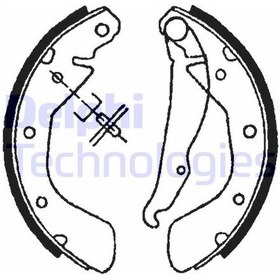 Resim Delphı Ls1622 - Arka Pabuç Balata Corsa C 00-09 Vectra A 93-95 A 