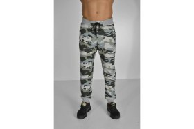 Resim Big Sam Yeşil Kamuflaj Slim Fit Eşofman Stilya 
