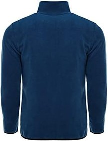 Resim Ghassy Co. Erkek Pro Rüzgar Geçirmez 5 Cepli Outdoor Tam Fermuarlı Polar Ceket 