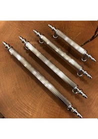 Resim Gürçayhırdavat Kumru Boy Kulp Krom Mobilya Dolap Çekmece Kapak Kulpu (2 Adet) 