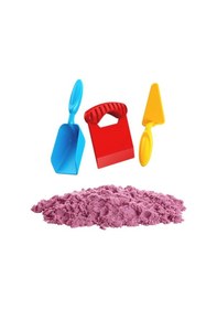 Resim Mey İthalat 03693 Aksesuarlı Pembe Kinetik Oyun Kumu 1000 Gr 