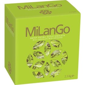 Resim Şölen Milango Antep Fıstıklı Çikolata 2500 G 