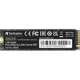 Resim Verbatim VI3000 2tb 3300MB-3000MB M.2 Nvme Pcıe Gen 3 SSD 