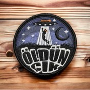 Resim Ex Patch Öldün Çık Airsoft Patch Peç Arma 10 Cm 
