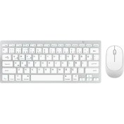 Resim Kablosuz Bluetooth Bağlantılı Taşınabilir Pilli Tablet iPad Pc Tablet Bilgisayar Klavye Mouse Set 