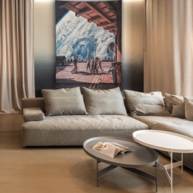 Resim Flow Of Life Duvar Örtüsü - 100 cm x 135 cm 