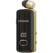 Resim Fineblue F580 Dijital Göstergeli Makaralı Titreşimli Bluetooth Kulaklık Gold - CDY3827- 7277 