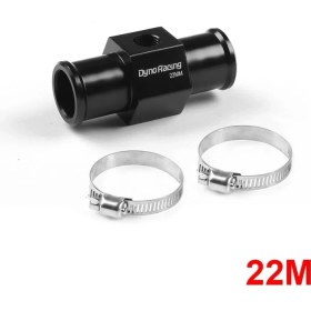 Resim Xiyu Shop 22 mm Tarzı Dynoracing Siyah Su Sıcaklık Ölçer Radyatör Sıcaklığı Su Sıcaklığı Ortak Boru Sensörü Hortum Adaptörü (Yurt Dışından) 