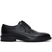 Resim Men's Black Lace-Up Leather Classic Shoes Derimod