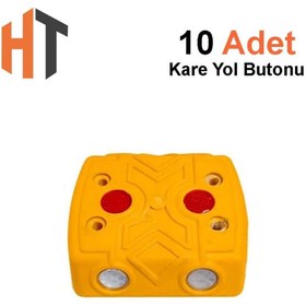 Resim Hayat Trafik 10'lu Kare Yol Butonu Seti 