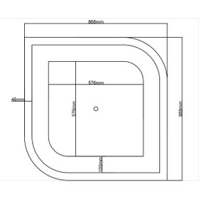 Resim MOTİFPİYER Motifpiyer Lamba Tavan Göbeği 135-kare-dik-oval-dis-citali 