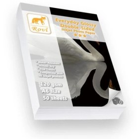 Resim Rovi Everyday Parlak Çift Taraflı Fotoğraf Kağıdı - 120Gsm - 50Yp - A6 