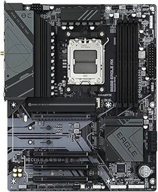 Resim GIGABYTE B650 EAGLE AX AM5 DDR5 6400MHz(OC) PCIe 4.0 Dual M.2 NVMe WiFi 6E + BT 2.5GbE LAN ATX Anakart 
