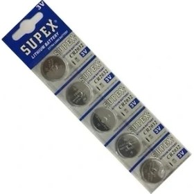 Resim Anktek Supex CR2032 3V Tartı Terazi Baskül Pili 5'li Blister 