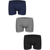 Resim John Frank John Frank Üçlü Natural Modal Boxer Erkek Boxer 
