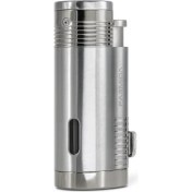 Resim Parmida Gunmetal 3 Torch Silver Puro Lighter - PCM0888 