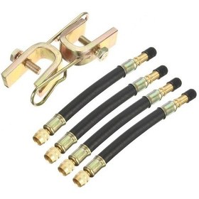 Resim 4 Adet 140mm Lastik Lastik Vana Uzatma Kauçuk Kelepçeleri Yurt Dışından 