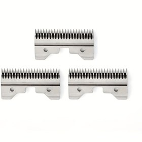 Resim 3 adet Dayanıklı 22 Dişli Çelik Pet Makas Yedek Kesici Bıçak, Andis ve Oster A5 Makasları için - Hassaslık ve Kolaylıkla Petinizi Bakım Yapın 