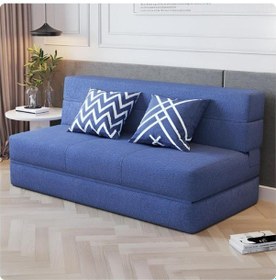 Resim Good Night Twix 150cm Katlanır Koltuk & Yatak & Kanepe Lacivert 