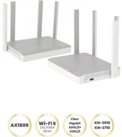 Resim 2'li Kit Ax1800 Hopper Dsl Vdsl2/adsl2+ Modem Ve Sprinter Router Wi-fi 6 Fiber Gigabit Mesh 