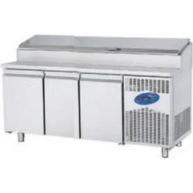 Resim CSA Karacasan 474 Lt Üç Kapılı 700'Lük Makeup Buzdolabı 