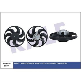 Resim Kale-355380 - Fan Motoru Mercedes Benz W639 Vıano 3.5 2.2/3.0 