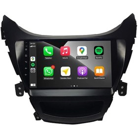 Resim Oskodi Hyundai Elantra Android Carplay Multimedya 2011-2012 4gb Ram + 64gb Hafıza 