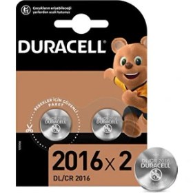 Resim Duracell Düğme Pil 2'li 2016 