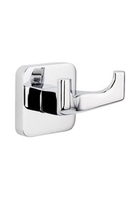 Resim Tema 71723 Kare Bornoz Askılığı İkili Krom 