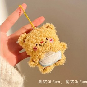 Resim OEMG Yeni Yaratıcı Sevimli Anahtarlık Karikatür Peluş Bebek Kolye Çok Yönlü Anahtarlık Kolye Çanta Bebek Çekicilik (Yurt Dışından) 