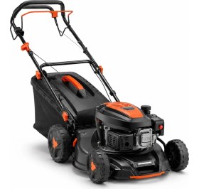 Resim Lutian LM46P-150 Benzinli Çim Biçme Makinesi 46 cm 149CC Itmeli 5in1 Çim Kesme 