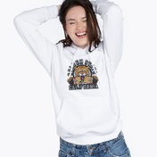 Resim California Tasarımlı Kapşonlu Kadın Sweatshirt 