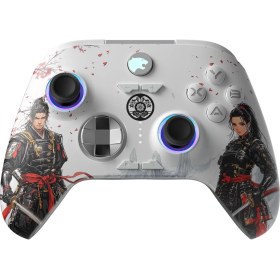 Resim GamePower Force RGB Kablosuz Beyaz Gamepad (2.4G, Bluetooth,Kablolu) (PC Uyumlu) 