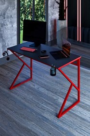 Resim İYON LİFE ORYON Oyuncu Masası Çalışma Masası Ofis Masası Yemek Masası Okul Masası Genç Odası 60x120 Cm 