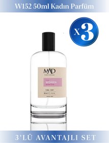 Resim Mad Parfüm 3 Adet 50 ml W152 Selective Kadın Parfüm Seti 