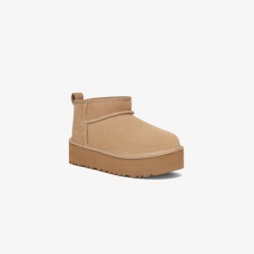 Resim Ugg Classic Ultra Mini Platform Çocuk Krem Terlik 1157791k Krem 