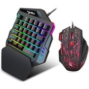 Resim Ankatek Tek Seti Q Oyuncu Mouse Klavye Kablolu J50 Hxsj Hallow El Cl Diğer - Altın Diğer 