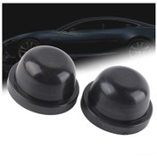 Resim Springsun Araç Farı Tamiri Gümüşten Muhafaza Kapağı 80mm Siyah - 2 Adet Paket, Su Ve Toz Koruma 