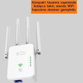 Resim Yüksek Hızlı Parazit Önleyici Wifi Repeater Router 