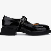 Resim Valmenti Kadın Hakiki Deri Siyah Rugan Casual Ayakkabı 1051 5743 Bn Ayk Sk24-25 Sıyah Rgn SIYAH RUGAN 