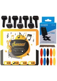 Resim Şenses 0.20 Uzun Bağlama Teli 5'li Ekonomik Set 