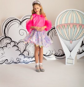 Resim Victoria Tül Bluz - 9-10 Yaş 
