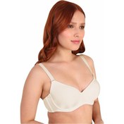 Resim Ekru Mı 190d Pedli Balenli Sütyen Beyaz 