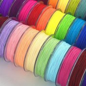 Resim 1 Rulo 72 Güçlü Tel/0.8 Mm/22.86 metre, Naylon Beading Rope DIY Bilezik Örgü Tel, Kolye Güvenlik Tokası Beaded Rope Takı Yapımı El Sanatları Malzemeleri - Beading Rope ve Dize 